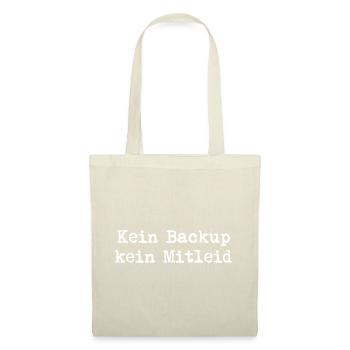 Kein Backup Kein Mitleid IT-Berater Admin - Stoffbeutel - Rot - Vorne