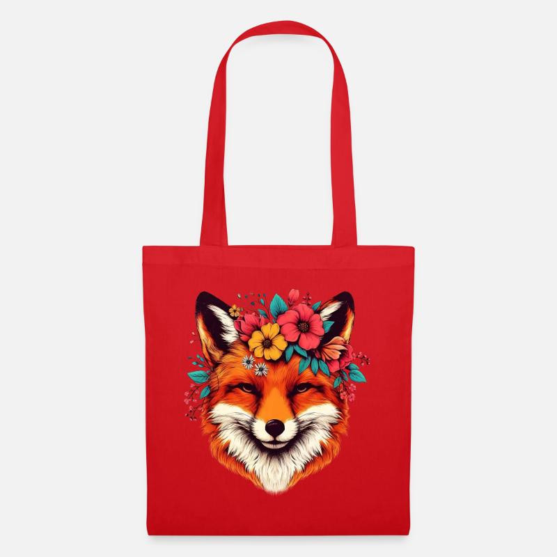 Fuchs - Stoffbeutel - Rot