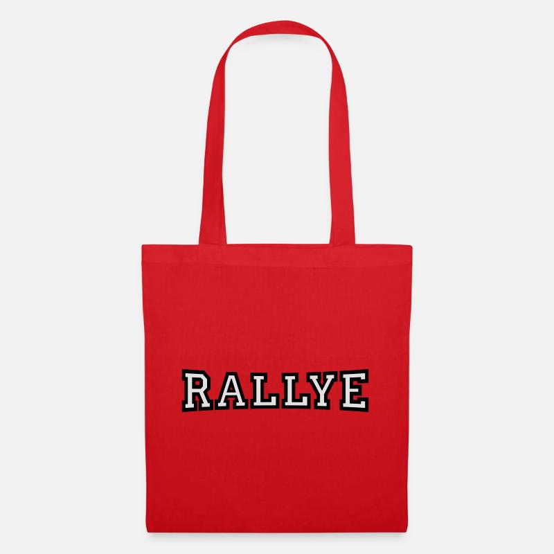 Rallye - Stoffbeutel - Rot