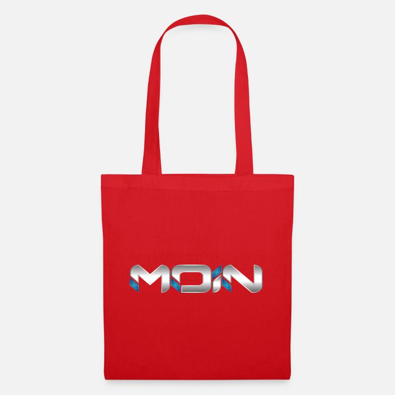 Hello - Tote Bag - red