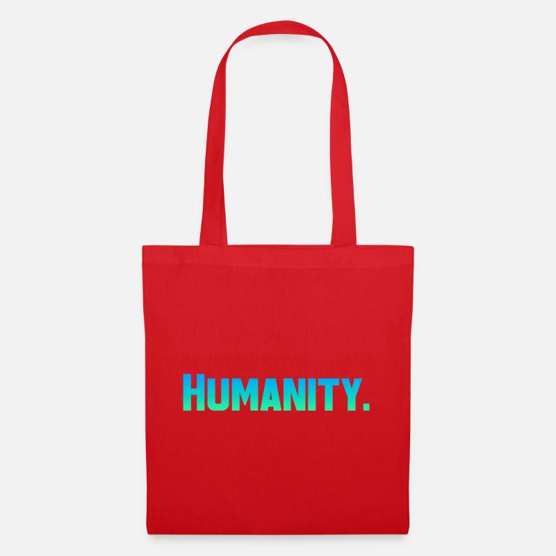 Humanity - Stoffbeutel - Rot