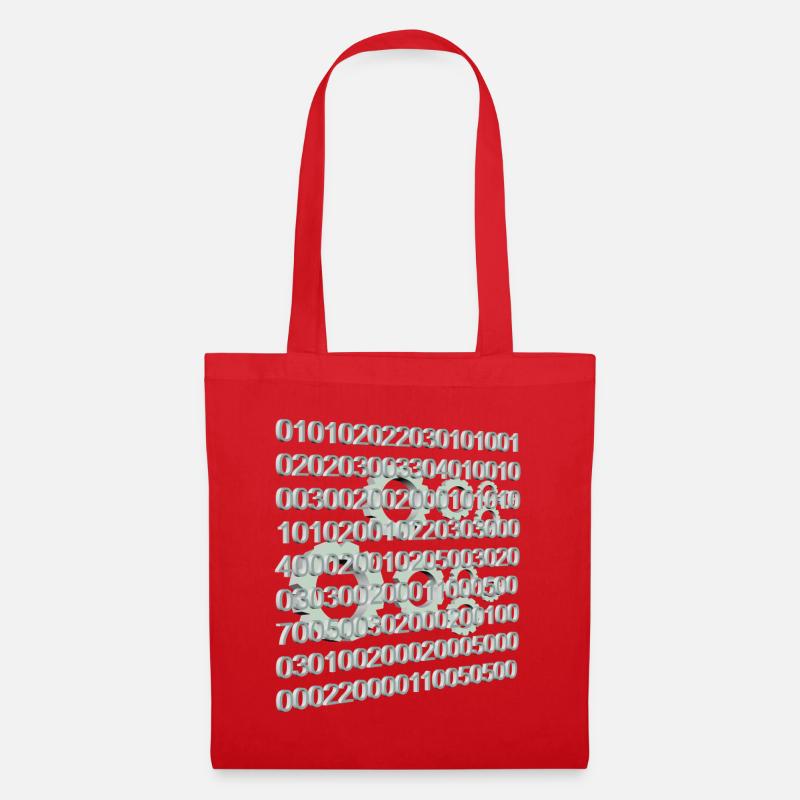 Technology Technology - Tote Bag - red