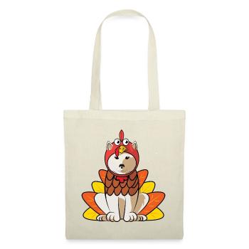 Kishu Inu Thanksgiving Cute Japanese Dog Lover - Tote Bag - red - Front