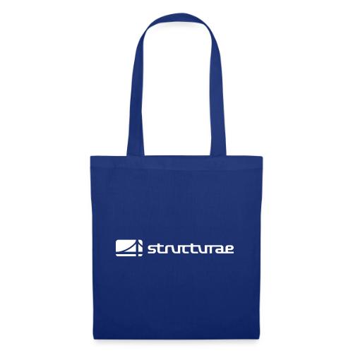 Structurae White - Stoffbeutel