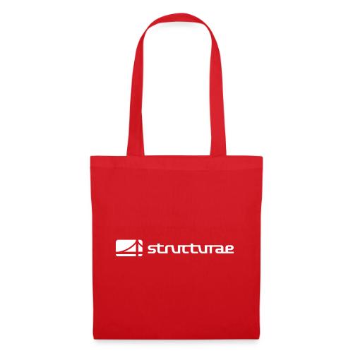 Structurae bianco - Borsa di stoffa