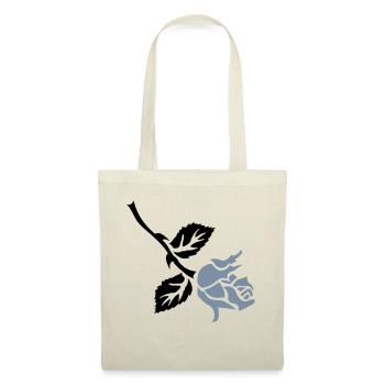 retro rose tattoo patjila - Tote Bag - red - Front
