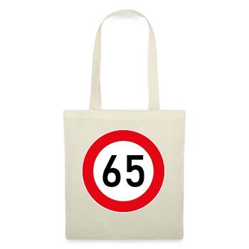 65 pension - Sac en tissu - rouge - Devant