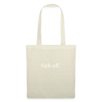 fuck off - Tote Bag - red - Front