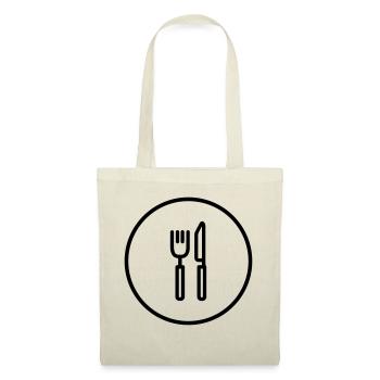 eat - Tote Bag - red - Front