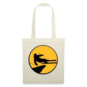 jump jump stunt trick cliff high fli - Tote Bag - red - Front