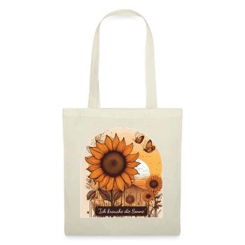 Sunshine for the soul - Tote Bag - red - Front