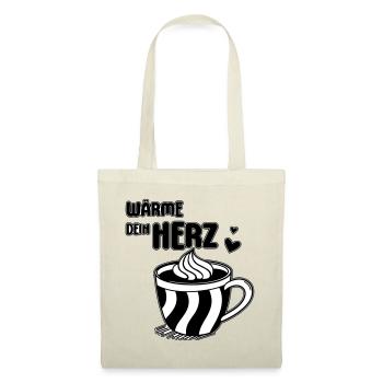 Warm Your Heart Coffee Mug - Tote Bag - red - Front