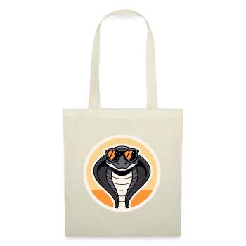 Cobra Sun Retro - Tote Bag - red - Front