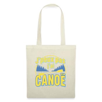 J'peux pas j'ai CANOE - Sac en tissu - rouge - Devant