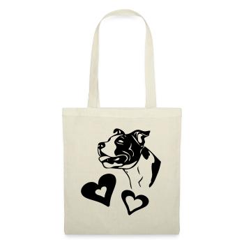 sugarhearts - Sac en tissu - rouge - Devant