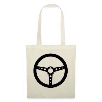 volant - Sac en tissu - rouge - Devant