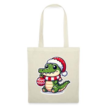 Jolly Crocodile Clemens - Stoffbeutel - Rot - Vorne