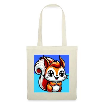 squirrel - Tote Bag - red - Front