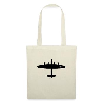 Lancaster WWII aircraft - Tote Bag - red - Front