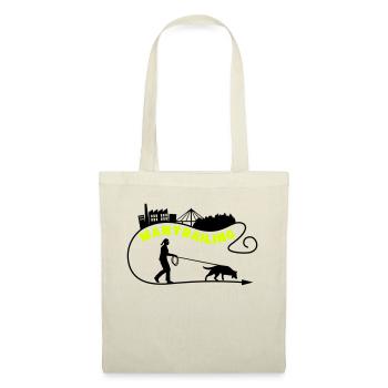 Mantrailing Skyline Woman Customizable! - Tote Bag - red - Front