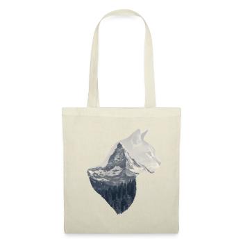 Matterhorn Cat Double Exposure - Tote Bag - red - Front