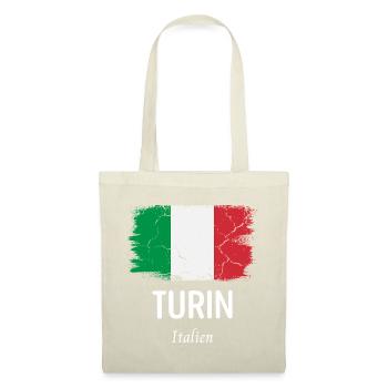 Turin - Stoffbeutel - Natur - Vorne
