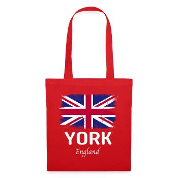 York - Sac en tissu - rouge - Devant