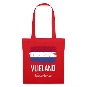 Vlieland - Stoffbeutel - Rot - Vorne