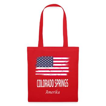 Colorado Springs - Stoffbeutel - Rot - Vorne