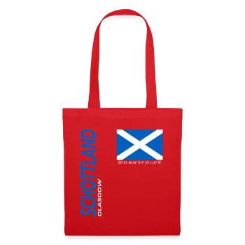 Glasgow - Sac en tissu - rouge - Devant