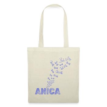 Anica en tant que voile - Sac en tissu - rouge - Devant
