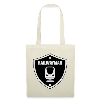 Railway Railwayman Cheminot Train Eisenbahn - Tote Bag - red - Front