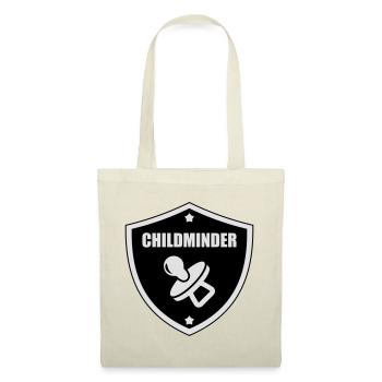 Childminder Nanny Baby Kindermädchen Nourrice - Tote Bag - red - Front