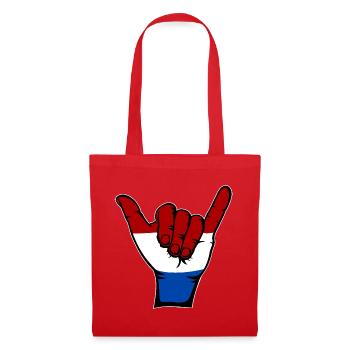 Holland Flag Surfing Symbol - Tote Bag - red - Front