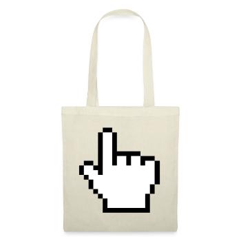 Main de souris originale - Sac en tissu - rouge - Devant