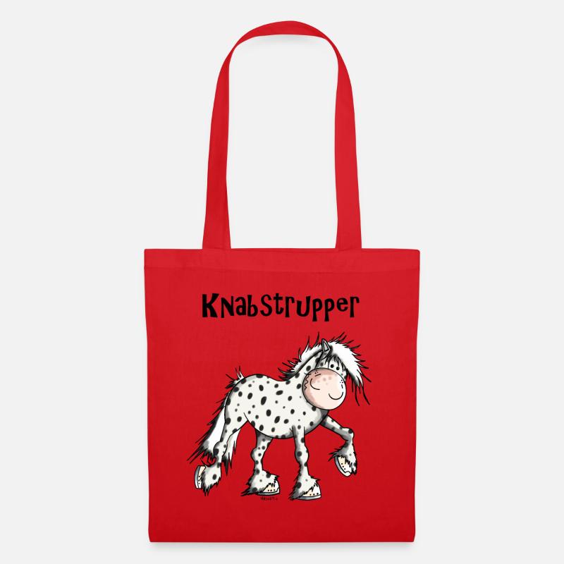 Kanika der Knabstrupper - Stoffbeutel - Rot