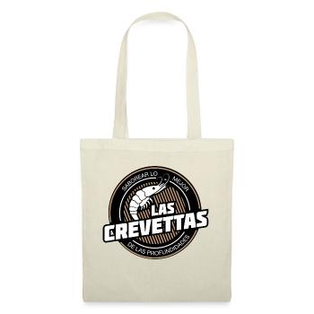 LasCrevettas - Sac en tissu - rouge - Devant
