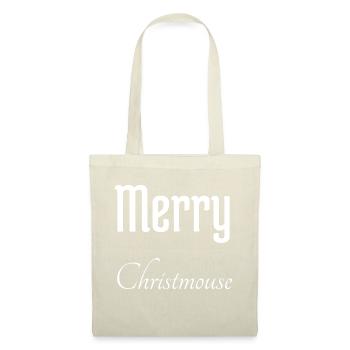 cat present clipart birthday birthday present - Tote Bag - red - Front