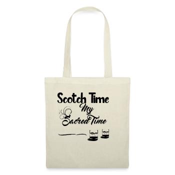 Scotch Time Design - Boissons alcoolisées - Sac en tissu - rouge - Devant