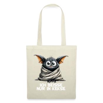 I just bite into cookies weird bat - Tote Bag - red - Front