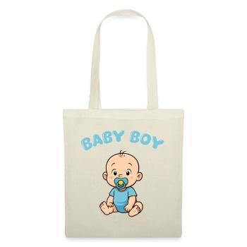 Cute Baby Boy Print - Tote Bag - red - Front