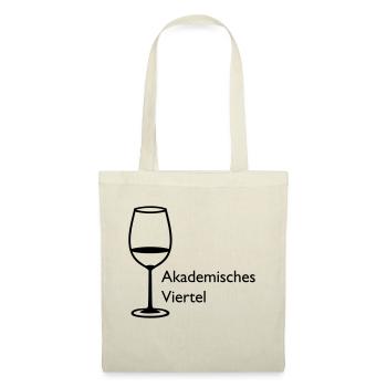 Akademisches Viertel - Stoffbeutel - Rot - Vorne