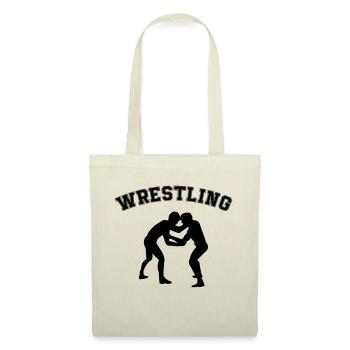 wrestling wrestling - Tote Bag - red - Front
