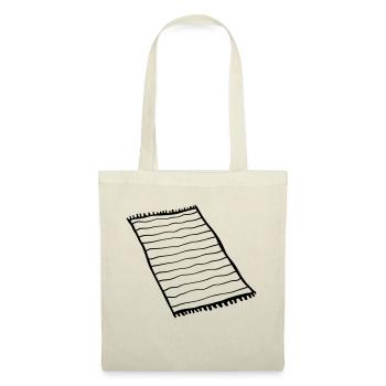 Tapis Cool Design - Sac en tissu - rouge - Devant