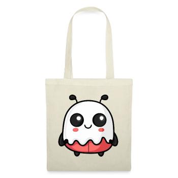Ladybug Halloween Ghost - Tote Bag - red - Front