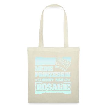 Nom de la fille Rosalie - Sac en tissu - rouge - Devant