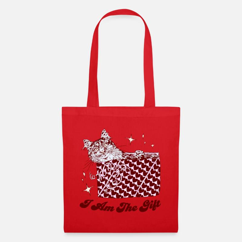 I AM THE GIFT - Tote Bag - red