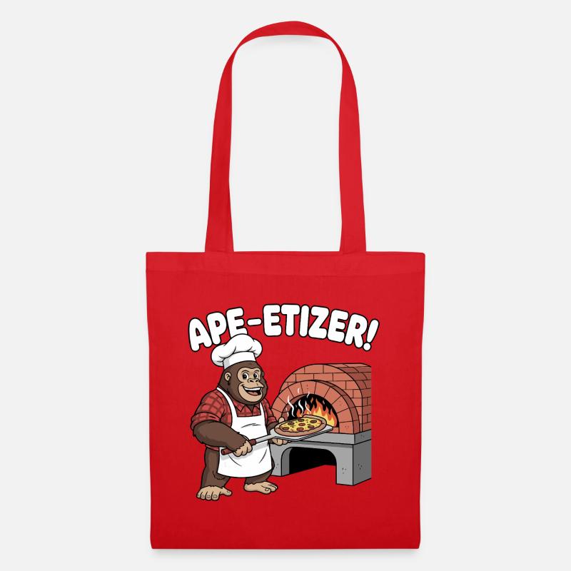 Ape-Etizer Pizza Chef - Stoffbeutel - Rot