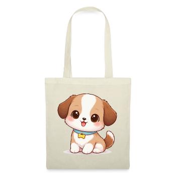 Dog Cute Comic - Tote Bag - red - Front