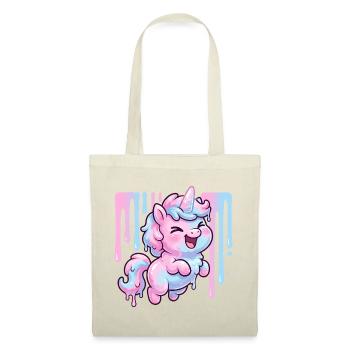 Pastel Unicorn Drop Delight - Tote Bag - red - Front